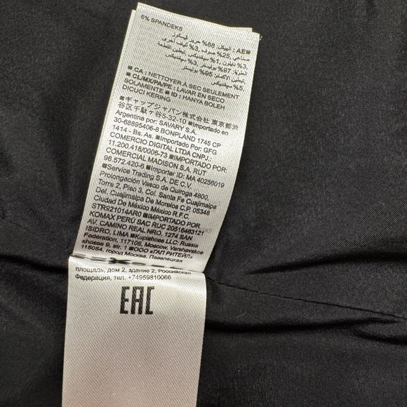 Banana Republic Gold Metallic Shimmer Blazer Women's Size 8 - Picture 11 of 12